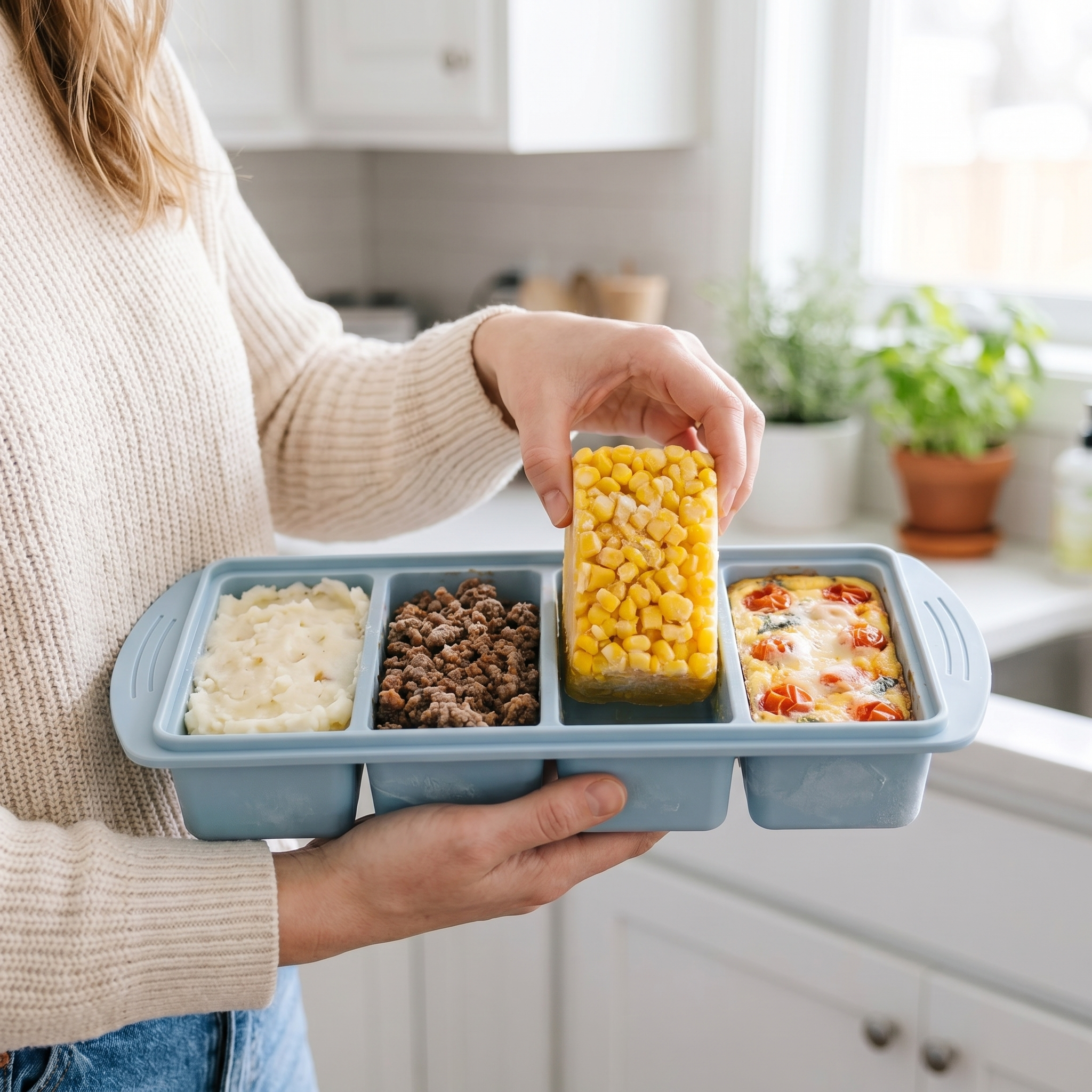 4-Block Tray